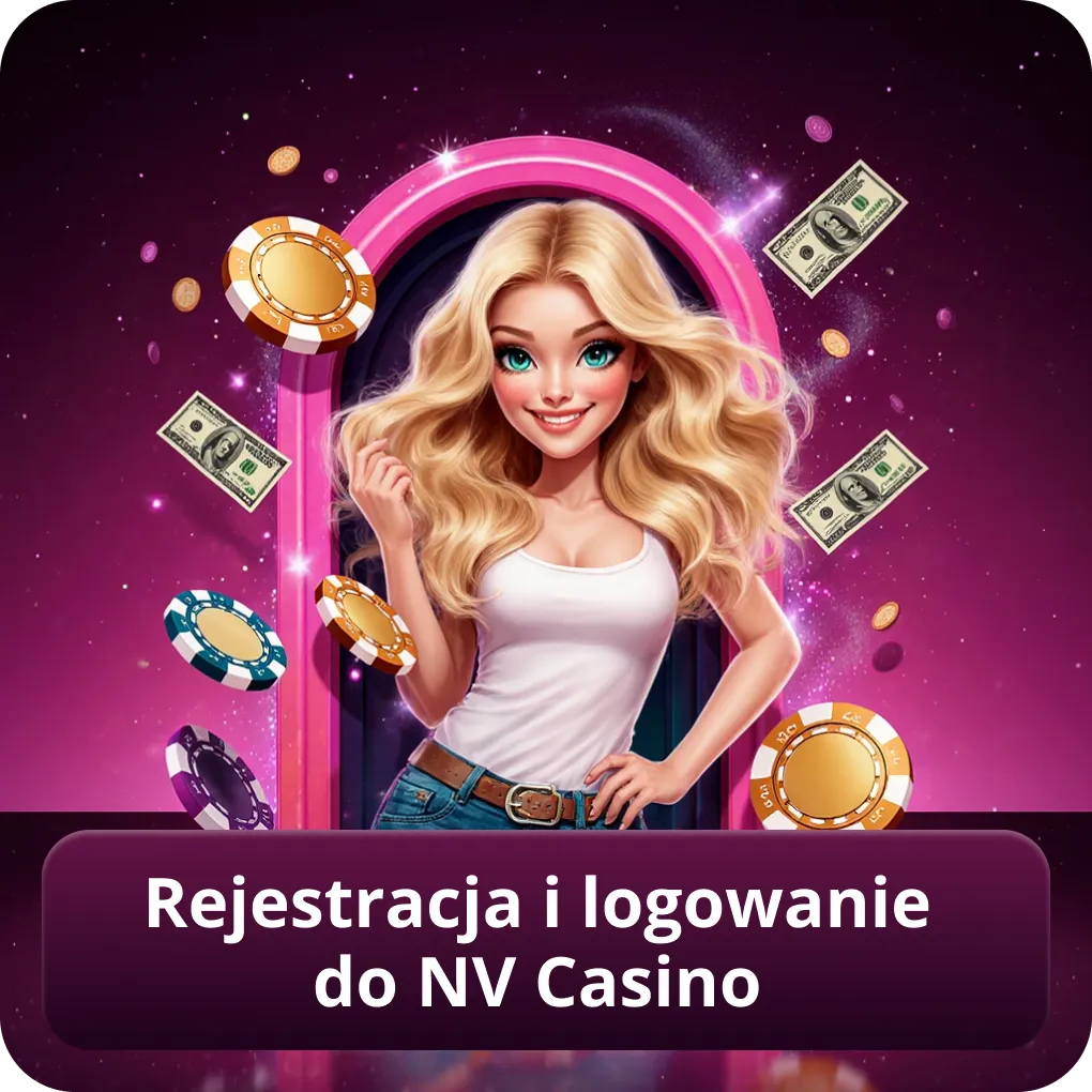 Rejestracja i logowanie do NV Casino