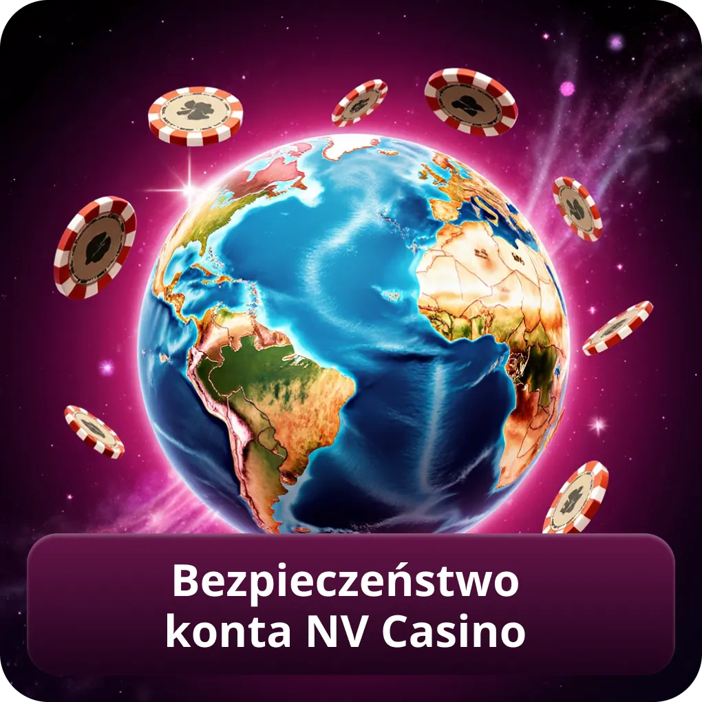 Bezpieczeństwo konta NV Casino