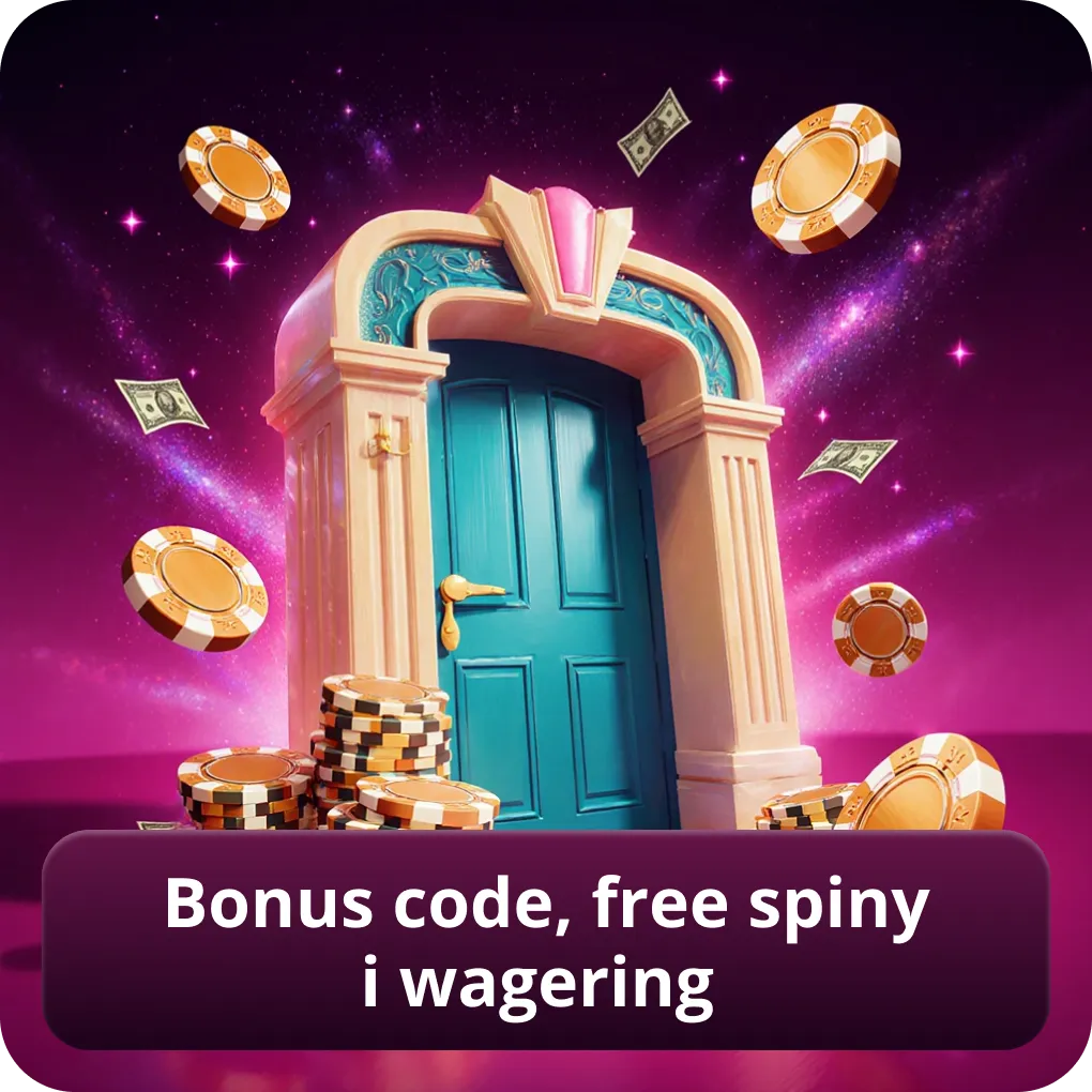 Bonus code, free spiny i wagering